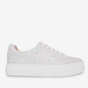 Betsy Johnson Suton Highwall Bling Platform Sneaker